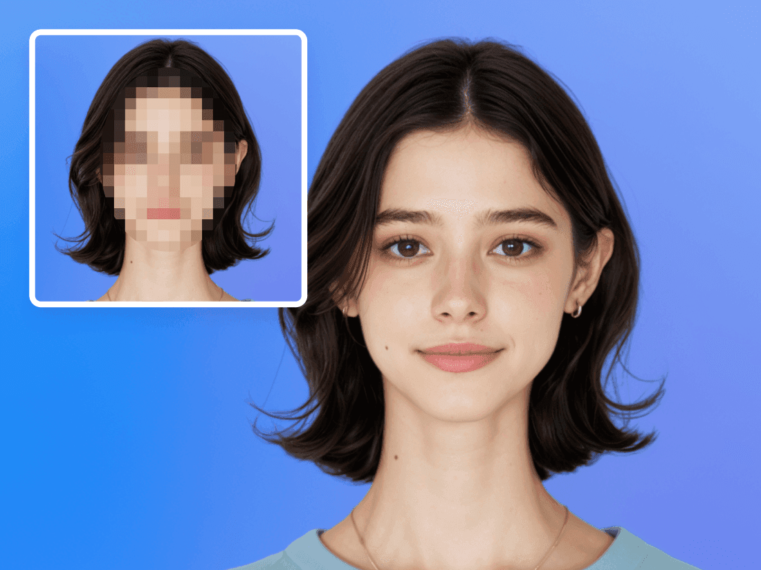 AI Face Blur