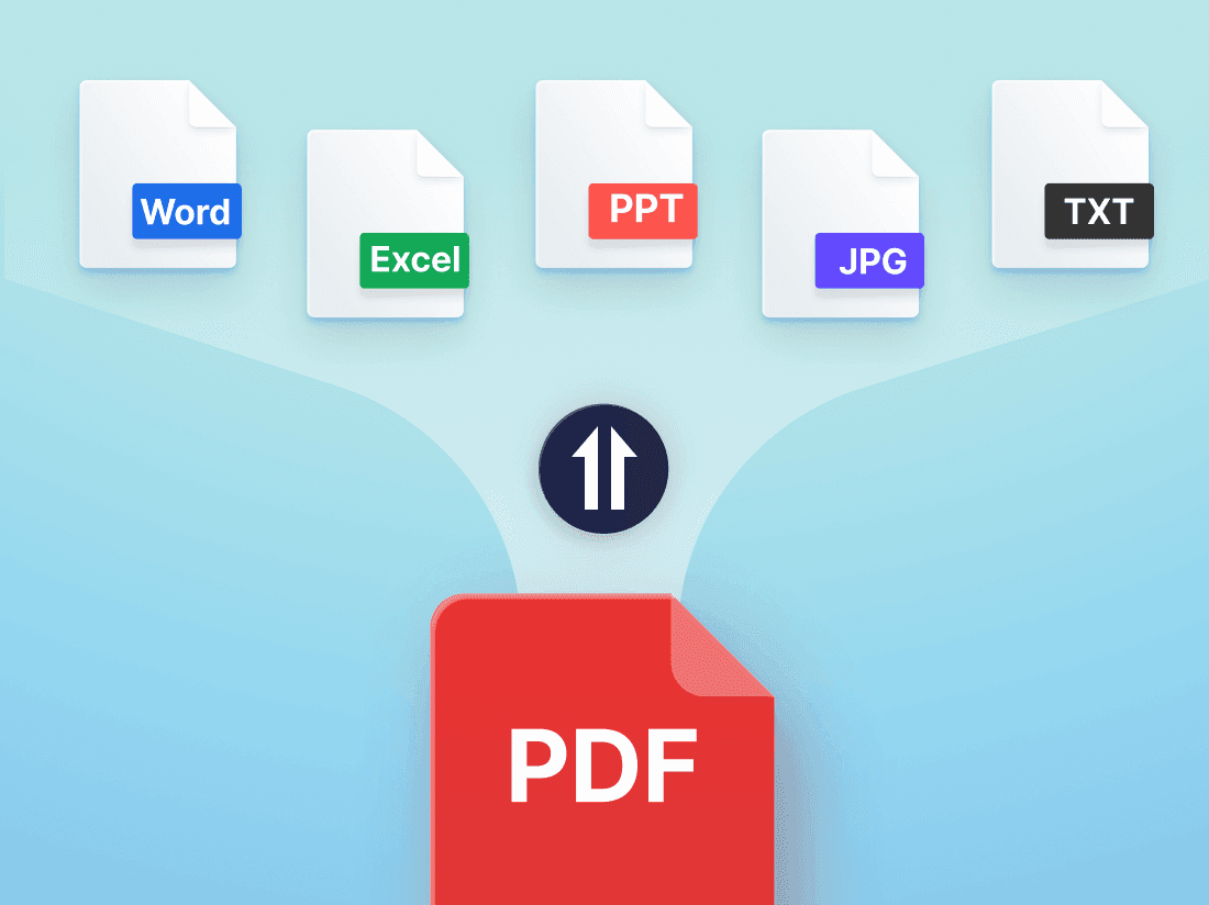 PDF file conversion