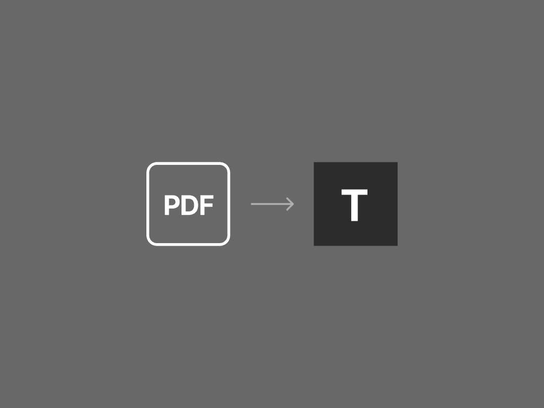 PDF to TXT