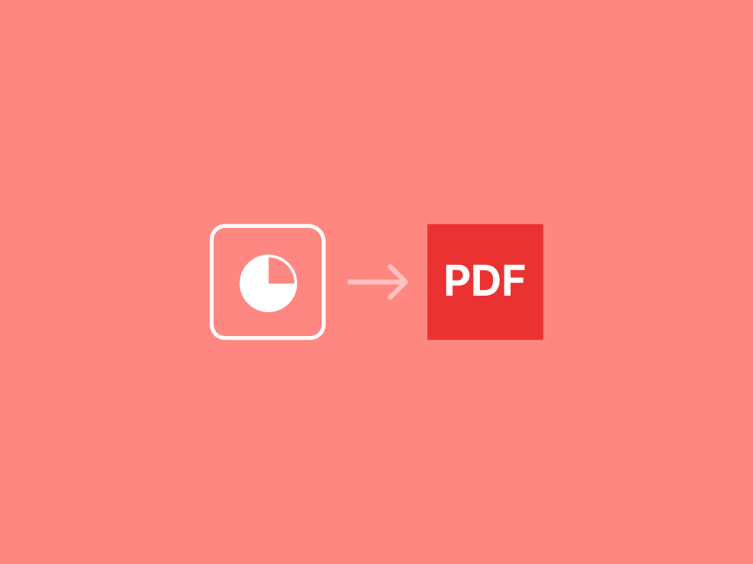 PPT를 PDF로