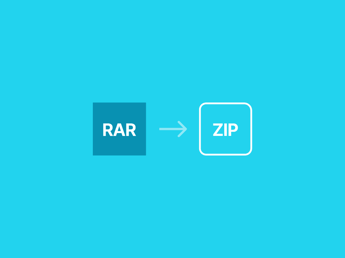 RAR to ZIP